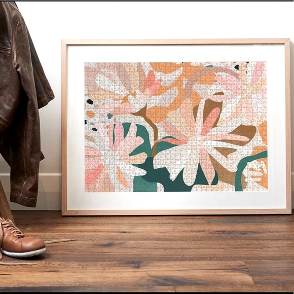 Flowerbed Kimmy Hogan Art 1000 Piece Jigsaw Puzzle Journey of Something - Picture 2 of 11